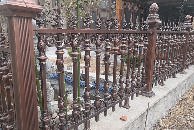 铝艺�护栏别墅护栏栏杆